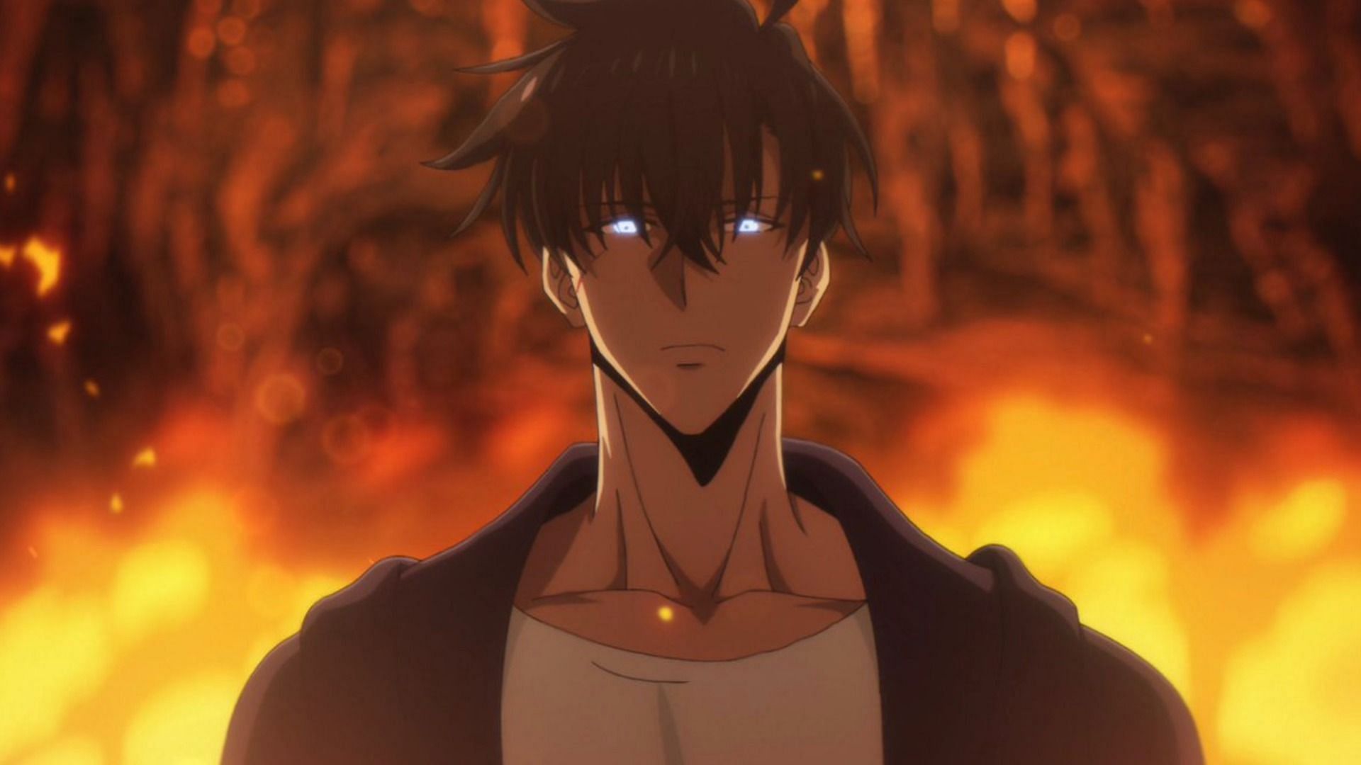Sung Jinwoo as seen in anime (Image via Pierrot)